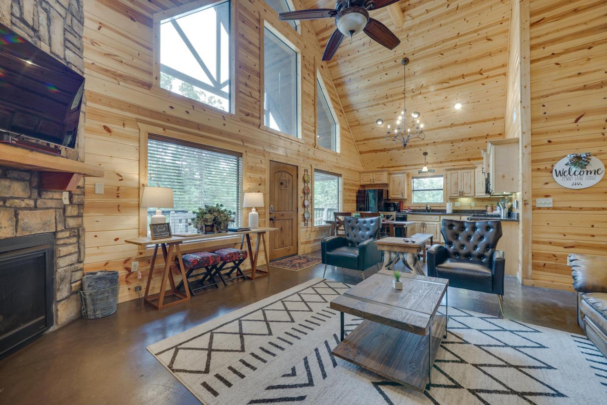 Penny Lane Lodge Broken Bow Cabin Less Than 6 Mi To Lake 외부 사진